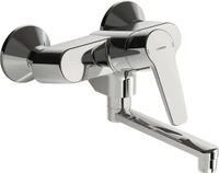 Hansa Polo - Sp&uuml;ltisch-Einhand-Wandarmatur, chrom 51612193