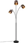 Trio R41553041 Stehlampe Davos | 3x10W E14