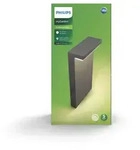 Philips 16485/93/P0 LED Sockelleuchte Bustan 2x4,5W | 2700K | IP44