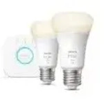 Philips Hue 8719514289116 LED Starter Kit Set + Hue Bridge 2x95w | E27 | 1100lm 