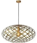 Lucide 21417/65/02 Pendelleuchte Wolfram 1x60W | E27