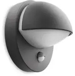 Philips 16246/93/16 Au&szlig;enwandlampe June 1x 42W | E27 | IP44 - mit Bewegungssensor,