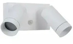 Lucide 09831/02/31 Au&szlig;enwandlampe Taylor 2x5w | Gu10 | IP54 - wei&szlig;, Fleck,