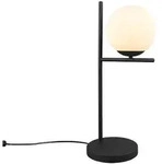 Trio 502000132 Tischleuchte Pure 1x28w | E14 - Kabelschalter, schwarz