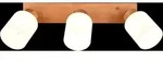 Trio R81113030 Deckenleuchte Assam 3x25w | E14 - Holz, wei&szlig;