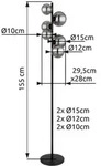 Globo 56133-6S Deckenleuchte RIHA G9
