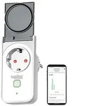 Outdoor-WLAN-Steckdose, Energiekostenmesser, App, Matter-zertifiziert