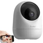 WLAN-Pan-Tilt-Kamera mit 2K, Privat-Modus, IR-Nachtsicht