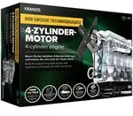 Der gro&szlig;e Technik-Bausatz 4-Zylinder-Motor, Ma&szlig;stab 1:3