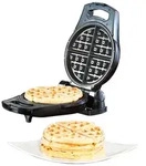 Wendbares Waffeleisen mit stufenloser Temperatur-Regelung, 875 Watt
