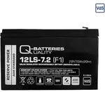 Q-Batteries Blei-Vlies Akku 12LS-7.2 - 12V 7,2Ah