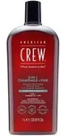 1L American Crew 3In1 Chamomile & Pine Shampoo, Conditioner & Body Wash