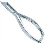 Canal Kopfschneider mit zwei Spitzen, rostfrei, 14 cm 14 cm