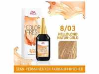 Wella Color Fresh pH 6.5 - Acid 8/03 Hellblond Natur Gold, 75 ml