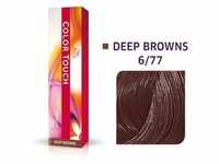 Wella Color Touch Deep Browns 6/77 Dunkelblond Braun Intensiv