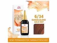 Wella Color Fresh pH 6.5 - Acid 6/34 Dunkelblond Gold Rot, 75 ml
