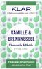 KLAR Festes Shampoo Kamille & Brennnessel 100 g