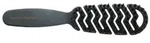 Hercules S&auml;gemann Flexible Vent Brush Schwarz Schmal (9148)