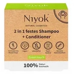 80g Niyok 2 in 1 festes Shampoo + Conditioner - Green touch