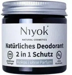 Niyok 2 in 1 anti-transpirante Deocreme - Kokos | ohne Parfum 40 ml
