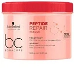 500ml Schwarzkopf Professional BC BONACURE Peptide Repair Rescue Treatment XXL