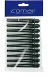 Comair Haarclips Plastik/Aluminium schwarz 95mm 10 St&uuml;ck
