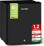 Stillstern Mini-K&uuml;hlschrank 45 L mit Frostfach - Schwarz