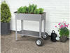 bellavista - Home & Garden® Hochbeet mit Rädern, aus Stahl