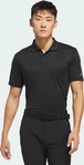 ADIDAS Herren Poloshirt Golf (Schwarz, L)