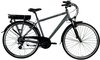 Zündapp E-Bike Trekkingrad »Z802 700c«, 28 Zoll, Herren (grau/grün, Herren)