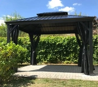 SOJAG CANADA Pavillon Messina (298x363x292cm) grau
