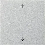 Gira System 3000 Bedienaufsatz Pfeilsymbole (alu)