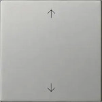 Gira System 3000 Bedienaufsatz Pfeilsymbole (Edelstahl)