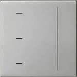 Gira System 3000 Touchaufsatz (Edelstahl)