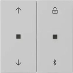 Gira System 3000 Jalousie- und Schaltuhr Bluetooth (grau, matt)