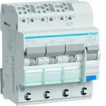 Hager ADZ313D - FI/LS-Schalter, 3x1P+N, 6kA, Typ A, B-13A, 30mA, QuickConnect