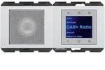 Berker Radio Touch UP DAB+ mit Lautsprecher K.1 (polarwei&szlig; hochgl&auml;nzend)