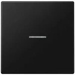JUNG HOME Taster 1fach, Duroplast lackiert, Serie LS, graphitschwarz matt