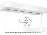 ESYLUX LED-Notleuchte ws SLX24LEDi EN10077371, 3h, f.AP-/Deckenmon.