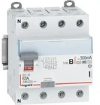 Legrand DX3 FI-Schutzschalter 63A, 300mA, Typ B, N-links, 4polig