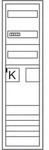Hager Komplettschrank ZB31SET21N, 1 Z&auml;hlerfeld eHz
