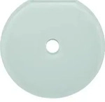 Berker Glasabdeckendplatte f&uuml;r Drehschalter/-taster (Glasserie polarwei&szlig;)