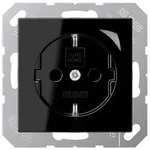 JUNG HOME SCHUKO&reg; Steckdose Energy, Safety+, schwarz
