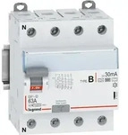 Legrand DX3 FI-Schutzschalter 63A, 30mA, Typ B, N-links, 4polig