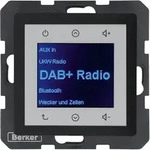 Berker Radio Touch UP DAB+, Bluetooth Q.1/Q.3/Q.7 (anthrazit samt)