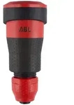 ABL Professional Kupplung SCHUKO, Elamid-2K, rot, selbstschl. Klappdeckel,