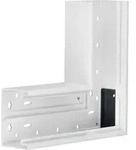 tehalit Flachwinkel Grundprofil, PVC zu BR 65x100mm, verkehrswei&szlig;
