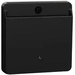 Merten Card-Schalter mit Schriftfeld, System M (schwarz matt)