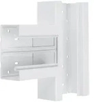 tehalit T-St&uuml;ck Grundprofil, PVC zu BR 65x130mm, verkehrswei&szlig;