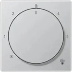 Jung Abdeckung f&uuml;r Thermostat (Aluminium)